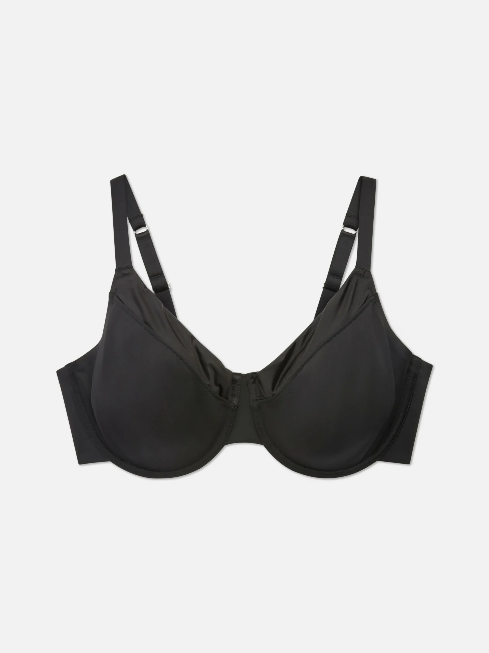 Bhs|Primark Vollschalen-Minimizer-BH, D-G Schwarz