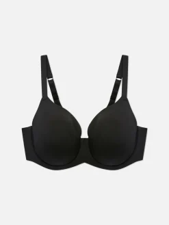 Bhs|Primark Vollschalen-T-Shirt-BH In Neutralen Tönen, D-G Schwarz