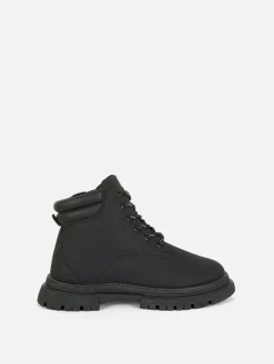 Stiefel Und Gummistiefel|Primark Wanderstiefel Mit Reißverschluss Schwarz