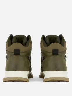 Stiefel|Primark Wanderstiefel Mit Schnürung Khakifarben