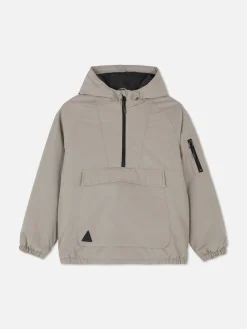 Jacken Und Mäntel|Primark Windjacke Mit Halbem Reißverschluss Steinfarben