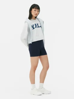 Shorts|Primark Yogashorts Mit Hohem Bund, 2er-Pack Marineblau