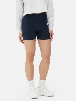 Shorts|Primark Yogashorts Mit Hohem Bund, 2er-Pack Marineblau