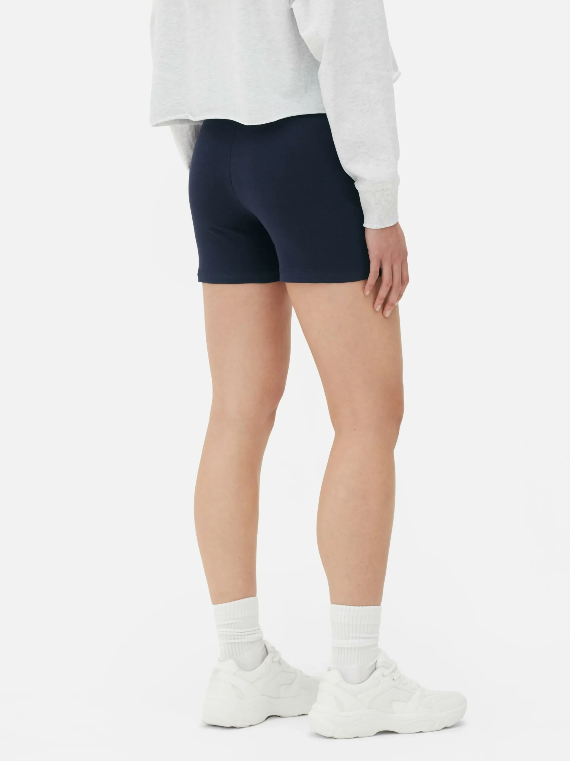 Shorts|Primark Yogashorts Mit Hohem Bund, 2er-Pack Marineblau