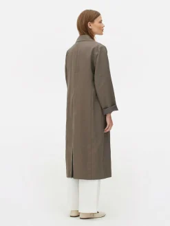 Jacken Und Mäntel|Primark Zweireihiger „The Edit“ Duster-Mantel Taupefarben
