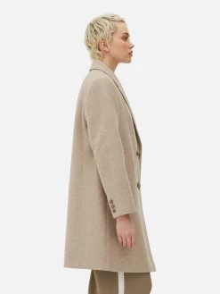 Jacken Und Mäntel|Primark Zweireihiger Twillmantel Hellbeige