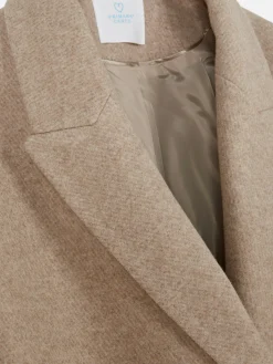Jacken Und Mäntel|Primark Zweireihiger Twillmantel Hellbeige