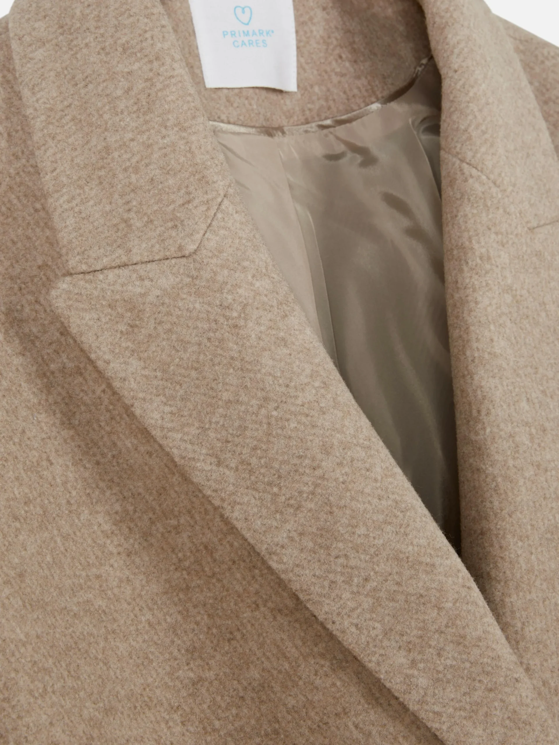 Jacken Und Mäntel|Primark Zweireihiger Twillmantel Hellbeige