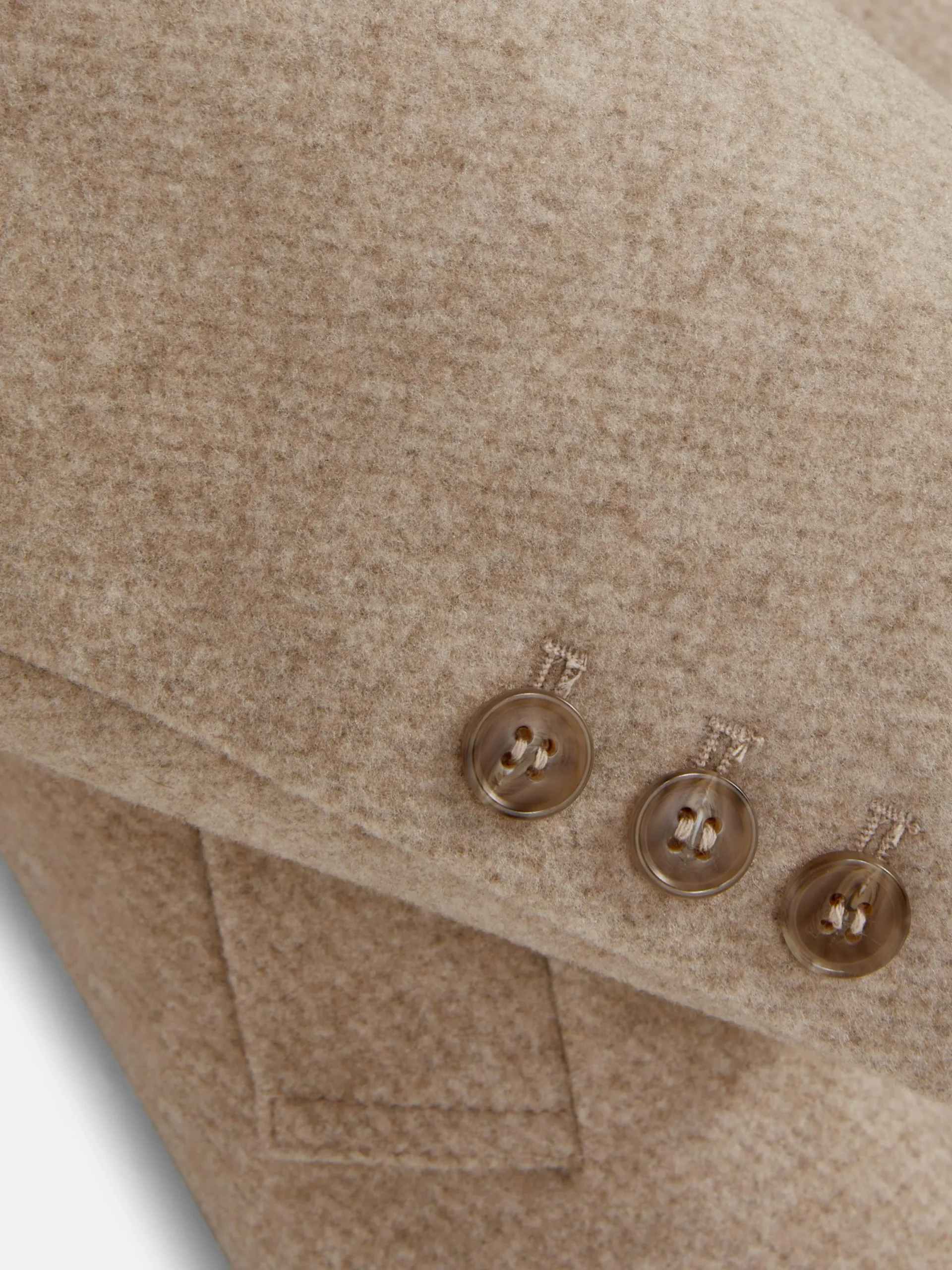 Jacken Und Mäntel|Primark Zweireihiger Twillmantel Hellbeige